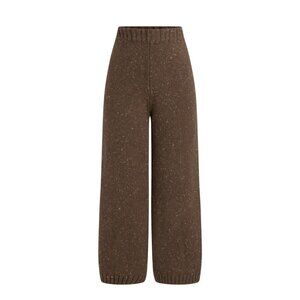 Cider Brown Wide Leg Pants
